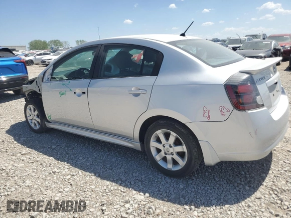 2012 Nissan Sentra S with VIN 3N1AB6APXCL671750, listed as a Copart auction lot 47440445 with 123,148 mi miles and Salvage Title. Bid and sale history available at DreamBid. Image 2.