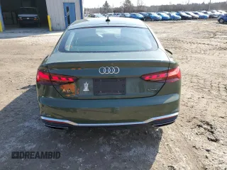 2021 Audi A5 Sportback S line Premium Plus with VIN WAUFACF57MA034297, listed as a Copart auction lot 43795064 with 39,086 mi miles. Bid and sale history available at carsss.com. Image 6.