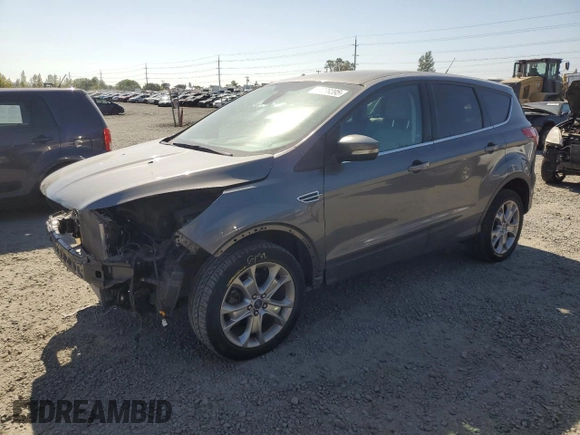 2013 Ford Escape SEL с VIN 1FMCU9HX3DUB16164, выставлен на аукционе Copart как лот 56211675 с пробегом 79 975 миль миль и Списание • Salvage title. История ставок и продаж доступна на DreamBid. Изображение 1.