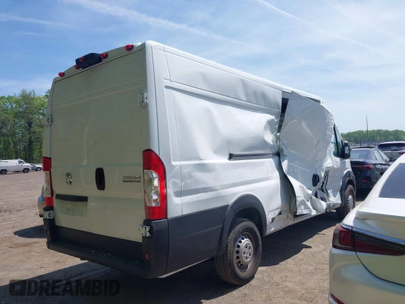 2025 Ram ProMaster Cargo Tradesman with VIN 3C6MRVJG5SE509714, listed as a IAAI auction lot 42140822 with Not Provided miles and . Bid and sale history available at DreamBid. Image 16.