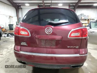 2016 Buick Enclave Leather with VIN 5GAKVBKD6GJ153106, listed as a Copart auction lot 43143415 with 140,303 mi miles and Salvage Title. Bid and sale history available at carsss.com. Image 6.