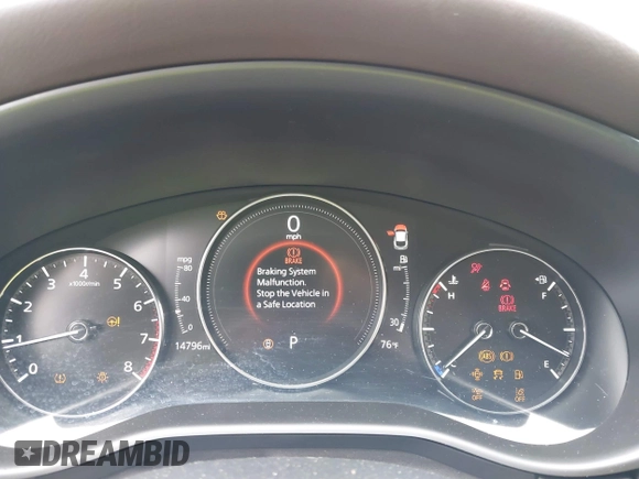 2024 Mazda CX-30 S Premium with VIN 3MVDMBDM1RM647840, listed as a IAAI auction lot 41724670 with 14,796 mi miles and . Bid and sale history available at DreamBid. Image 7.