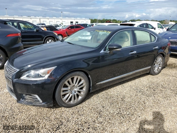 2014 Lexus LS 460 with VIN JTHBL5EF6E5131050, listed as a Copart auction lot 74003874 with 0 mi miles and Non Repairable. Bid and sale history available at carsss.com. Image 1.