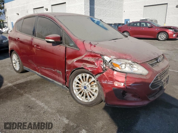 2017 Ford C-Max Energi SE with VIN 1FADP5EU0HL105725, listed as a Copart auction lot 54618685 with 163,375 mi miles and Clean Title. Bid and sale history available at carsss.com. Image 4.