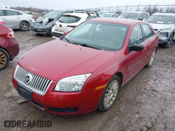 2008 Mercury Milan Premier with VIN 3MEHM08Z08R658048, listed as a IAAI auction lot 41785611 with 187,944 mi miles and . Bid and sale history available at DreamBid. Image 2.
