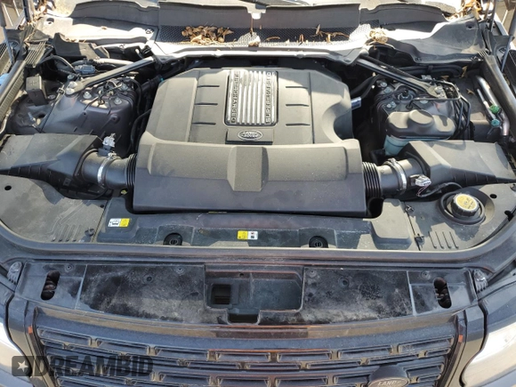 2017 Land Rover Range Rover with VIN SALGS2FE3HA359431, listed as a Copart auction lot 61728395 with 75,210 mi miles and Salvage title. Bid and sale history available at DreamBid. Image 12.