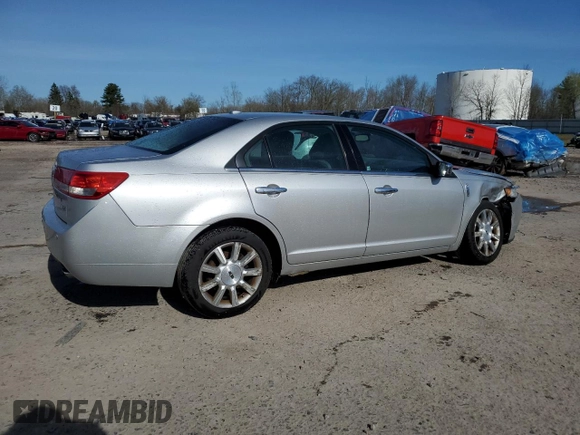 2010 Lincoln MKZ с VIN 3LNHL2GC7AR601053, выставлен на аукционе Copart как лот 54455795 с пробегом 176 451 миль миль и Списание • Salvage title. История ставок и продаж доступна на DreamBid. Изображение 3.