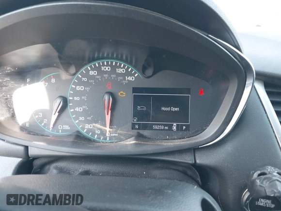 2019 Chevrolet Trax LT with VIN KL7CJPSB9KB810930, listed as a IAAI auction lot 42030573 with 59,259 mi miles. Bid and sale history available at carsss.com. Image 7.