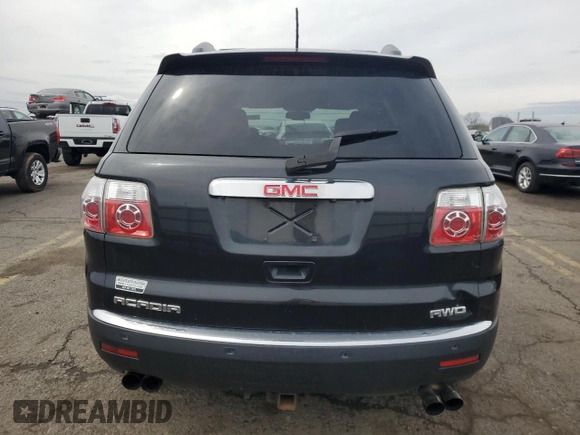 2011 GMC Acadia SLT2 with VIN 1GKKVSED9BJ207246, listed as a Copart auction lot 52049695 with 194,434 mi miles and Clean Title. Bid and sale history available at carsss.com. Image 6.
