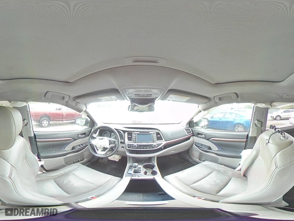 2015 Toyota Highlander Limited with VIN 5TDDKRFH8FS173610, listed as a Copart auction lot 52154925 with 0 mi miles and Salvage Title. Bid and sale history available at carsss.com. Image 14.