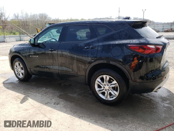 2021 Chevrolet Blazer LT with VIN 3GNKBHRS2MS523130, listed as a Copart auction lot 50945525 with 93,691 mi miles and Salvage title. Bid and sale history available at DreamBid. Image 2.