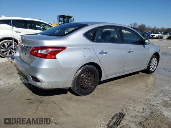 2016 Nissan Sentra SV with VIN 3N1AB7AP5GY247617, listed as a Copart auction lot 46270395 with 233,523 mi miles and Salvage Title. Bid and sale history available at DreamBid. Image 3.
