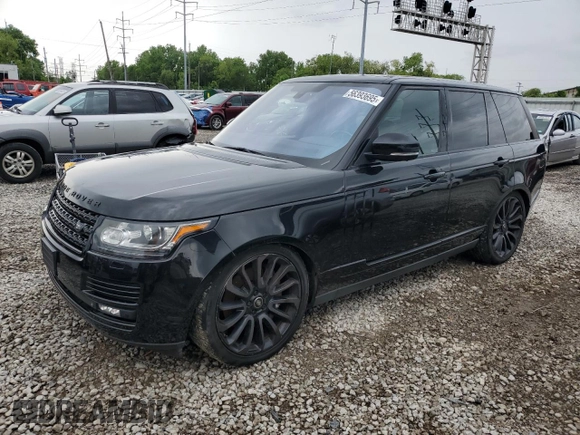 2014 Land Rover Range Rover Supercharged with VIN SALGS2TF5EA174712, listed as a Copart auction lot 56393695 with 96,585 mi miles and Clean title. Bid and sale history available at DreamBid. Image 1.