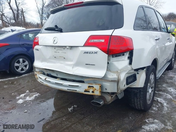 2008 Acura MDX Tech Pkg with VIN 2HNYD28398H519437, listed as a IAAI auction lot 41289430 with 135,561 mi miles. Bid and sale history available at carsss.com. Image 6.