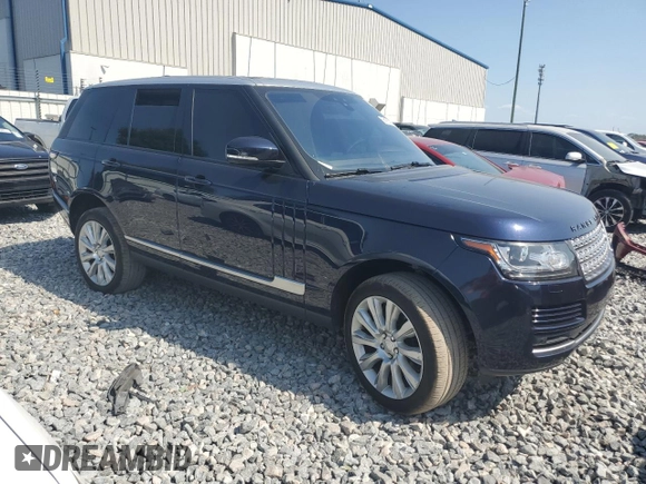 2017 Land Rover Range Rover HSE z VIN SALGS2FK6HA354794, wystawiony jako Copart lot #58181405 z przebiegiem 76 443 mil mil oraz Czysty tytuł • Clean title. Historia ofert i sprzedaży dostępna na DreamBid. Obrazek 4.