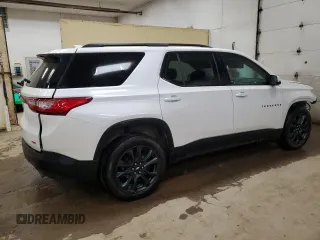2021 Chevrolet Traverse RS with VIN 1GNEVJKW8MJ247336, listed as a Copart auction lot 65919404 with 48,202 mi miles and Salvage Title. Bid and sale history available at carsss.com. Image 3.