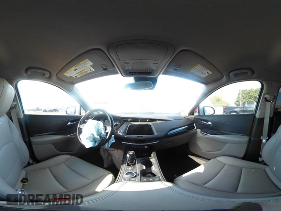 2023 Cadillac XT4 FWD Luxury with VIN 1GYAZAR41PF170763, listed as a IAAI auction lot 42585594 with 48,130 mi miles and . Bid and sale history available at DreamBid. Image 19.