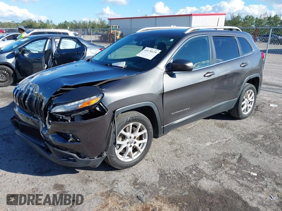 2016 Jeep Cherokee Altitude with VIN 1C4PJLCSXGW363598, listed as a IAAI auction lot 41670125 with 135,603 mi miles. Bid and sale history available at carsss.com. Image 2.
