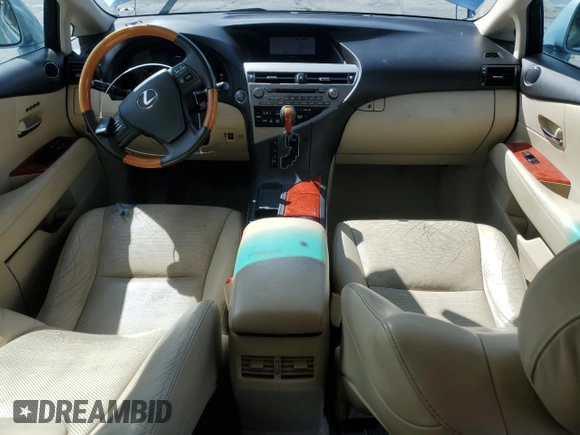 2010 Lexus RX 350 with VIN 2T2ZK1BA0AC025903, listed as a Copart auction lot 48790205 with 214,448 mi miles and Salvage Title. Bid and sale history available at DreamBid. Image 8.
