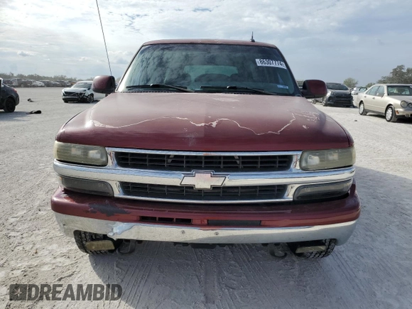 2002 Chevrolet Suburban LS with VIN 1GNEC16Z12J184734, listed as a Copart auction lot 86307774 with 199,773 mi miles and Salvage Title. Bid and sale history available at carsss.com. Image 5.