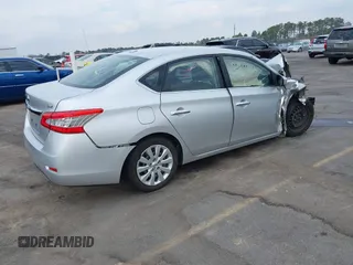 2015 Nissan Sentra SV with VIN 3N1AB7AP3FL669266, listed as a IAAI auction lot 41663084 with 129,737 mi miles and . Bid and sale history available at DreamBid. Image 4.
