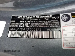 2018 Mercedes-Benz SL 550 with VIN WDDJK7DA1JF050873, listed as a Copart auction lot 74766434 with 175,663 mi miles and Non repairable. Bid and sale history available at DreamBid. Image 12.