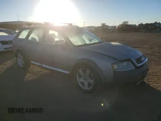 2005 Audi allroad A6 V8 with VIN WA1YD64BX5N006740, listed as a Copart auction lot 85575884 with 156,730 mi miles and Salvage Title. Bid and sale history available at DreamBid. Image 4.