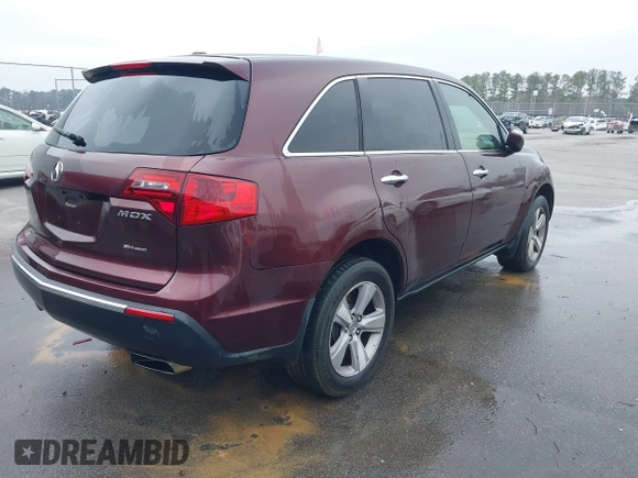 2013 Acura MDX Tech Pkg with VIN 2HNYD2H39DH513891, listed as a IAAI auction lot 41491200 with 272,549 mi miles. Bid and sale history available at carsss.com. Image 4.