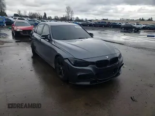 2015 BMW 3 Series 320i with VIN WBA3B1G51FNT05062, listed as a Copart auction lot 45186205 with 74,388 mi miles and Salvage Title. Bid and sale history available at carsss.com. Image 10.