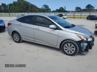 2017 Hyundai Accent SE with VIN KMHCT4AE9HU213552, listed as a Copart auction lot 51406325 with 121,987 mi miles and Salvage Title. Bid and sale history available at carsss.com. Image 4.