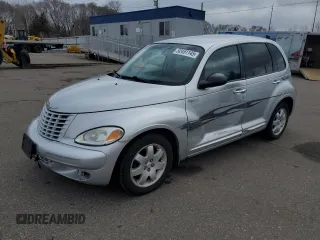 2004 Chrysler PT Cruiser Touring with VIN 3C4FY58B94T262081, listed as a Copart auction lot 52451145 with 146,695 mi miles and Salvage Title. Bid and sale history available at carsss.com. Image 1.