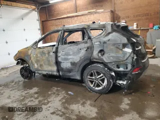 2017 Hyundai Santa Fe 2.4L with VIN 5XYZUDLB1HG383534, listed as a Copart auction lot 56553055 with Not provided miles and Salvage title. Bid and sale history available at DreamBid. Image 2.