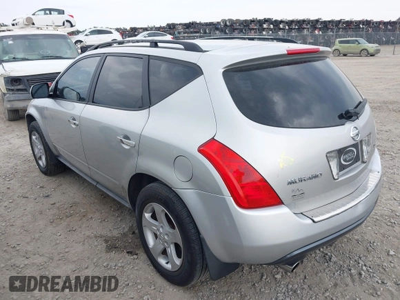 2003 Nissan Murano SE z VIN JN8AZ08TX3W103022, wystawiony jako IAAI lot #42216357 z przebiegiem 208 838 mil mil oraz . Historia ofert i sprzedaży dostępna na DreamBid. Obrazek 3.