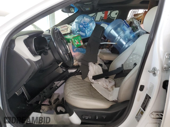 2015 Kia Optima SXL Turbo with VIN 5XXGR4A60FG393083, listed as a Copart auction lot 53338165 with Not Provided miles and Salvage Title. Bid and sale history available at DreamBid. Image 7.
