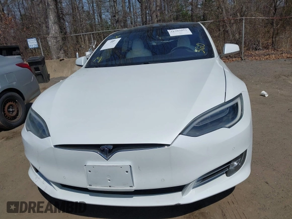 2017 Tesla Model S 100D with VIN 5YJSA1E29HF193543, listed as a IAAI auction lot 41903052 with 120,239 mi miles. Bid and sale history available at carsss.com. Image 12.