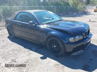 2002 BMW 3 Series M3 with VIN WBSBR93432EX22174, listed as a IAAI auction lot 41744939 with 102,907 mi miles. Bid and sale history available at carsss.com. Image 1.