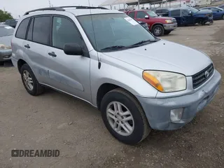 2001 Toyota RAV4 with VIN JTEGH20V410019128, listed as a IAAI auction lot 42443651 with 191,159 mi miles and . Bid and sale history available at DreamBid. Image 1.