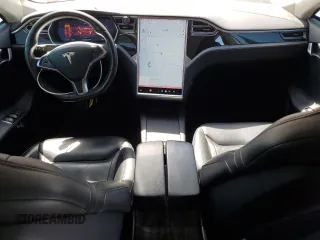 2016 Tesla Model S 70 with VIN 5YJSA1E19GF147460, listed as a Copart auction lot 64068545 with 99,201 mi miles and Salvage title. Bid and sale history available at DreamBid. Image 8.