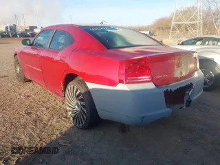 2008 Dodge Charger with VIN 2B3KA43R08H113348, listed as a IAAI auction lot 41851192 with 203,642 mi miles. Bid and sale history available at carsss.com. Image 3.