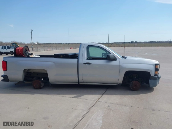 2015 Chevrolet Silverado 1500 Work Truck with VIN 1GCNCPEHXFZ259586, listed as a IAAI auction lot 41635231 with 199,645 mi miles. Bid and sale history available at carsss.com. Image 13.