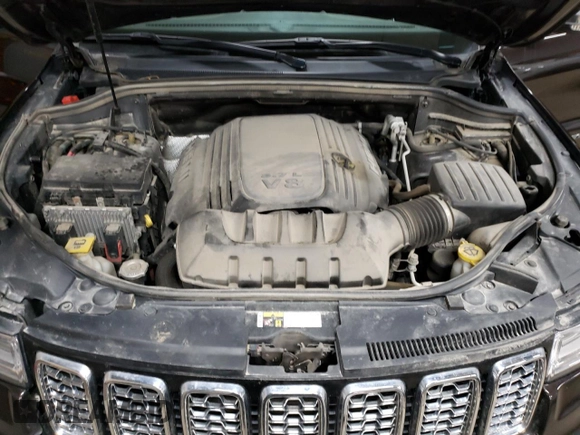 2017 Jeep Grand Cherokee Overland with VIN 1C4RJFCT2HC880920, listed as a Copart auction lot 86600834 with 147,326 mi miles and Clean Title. Bid and sale history available at carsss.com. Image 12.