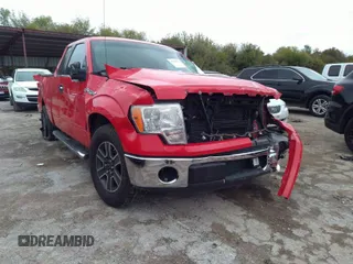 2012 Ford F-150 XL with VIN 1FTFX1CFXCKE19221, listed as a IAAI auction lot 35160351 with Not Provided miles. Bid and sale history available at carsss.com. Image 1.