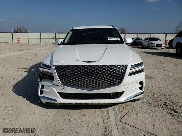2024 Genesis GV80 with VIN KMUHBDSBXRU209333, listed as a Copart auction lot 44445875 with 2,773 mi miles and Salvage Title. Bid and sale history available at carsss.com. Image 12.