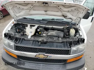 2013 Chevrolet Express Passenger 1LT с VIN 1GAZGYFG4D1190237, выставлен на аукционе Copart как лот 49204764 с пробегом 159 160 миль миль и Списание • Salvage title. История ставок и продаж доступна на DreamBid. Изображение 12.