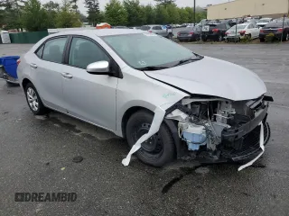 2014 Toyota Corolla L with VIN 2T1BURHEXEC161776, listed as a Copart auction lot 61226005 with 205,169 mi miles and Salvage title. Bid and sale history available at DreamBid. Image 4.