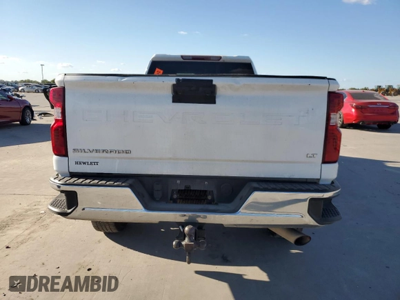 2020 Chevrolet Silverado 3500HD LT with VIN 1GC4YTE75LF205106, listed as a Copart auction lot 71896734 with 0 mi miles and Salvage Title. Bid and sale history available at carsss.com. Image 6.