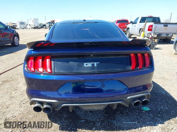 2019 Ford Mustang GT with VIN 1FA6P8CF9K5135798, listed as a IAAI auction lot 41629414 with 37,479 mi miles and . Bid and sale history available at DreamBid. Image 16.