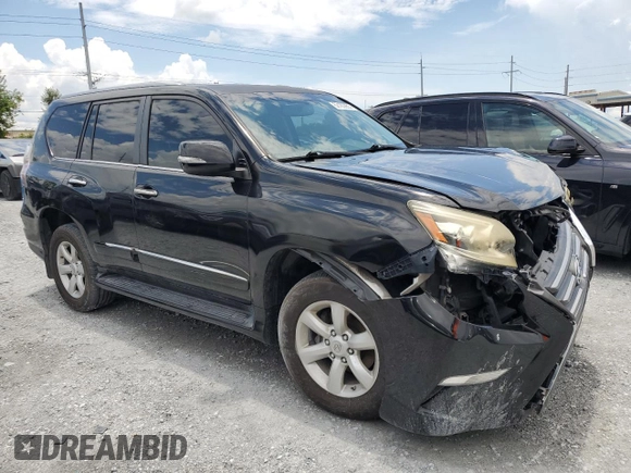 2015 Lexus GX 460 with VIN JTJBM7FX6F5096493, listed as a Copart auction lot 62163955 with 162,150 mi miles and Salvage title. Bid and sale history available at DreamBid. Image 4.