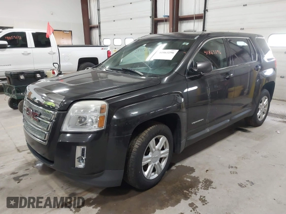 2014 GMC Terrain SLE with VIN 2GKFLVEK0E6204048, listed as a IAAI auction lot 41863296 with 217,959 mi miles. Bid and sale history available at carsss.com. Image 2.