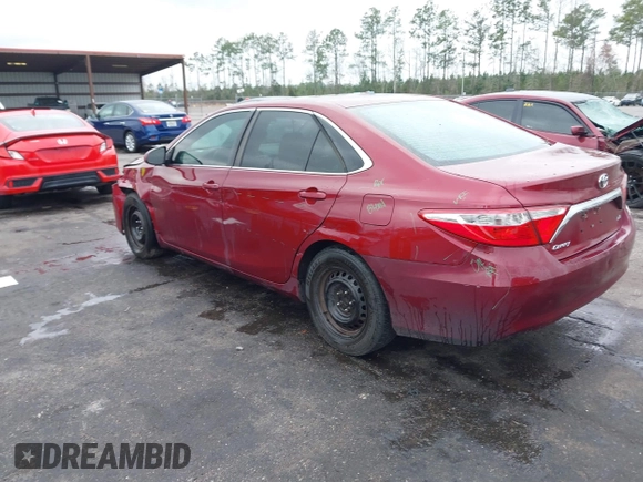 2015 Toyota Camry XLE with VIN 4T1BF1FK2FU982570, listed as a IAAI auction lot 41629755 with 245,224 mi miles. Bid and sale history available at carsss.com. Image 3.